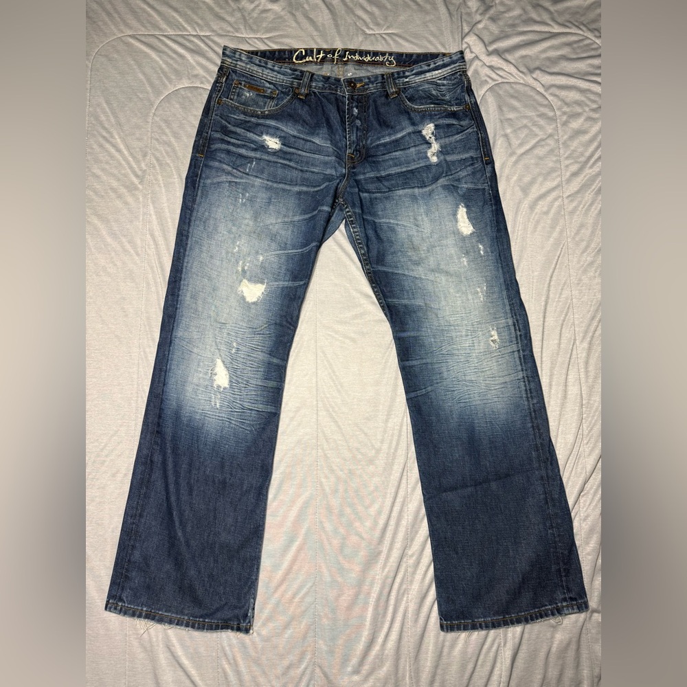RARE Cult of Individuality Harley Regular jeans Menz Size 40 x 34